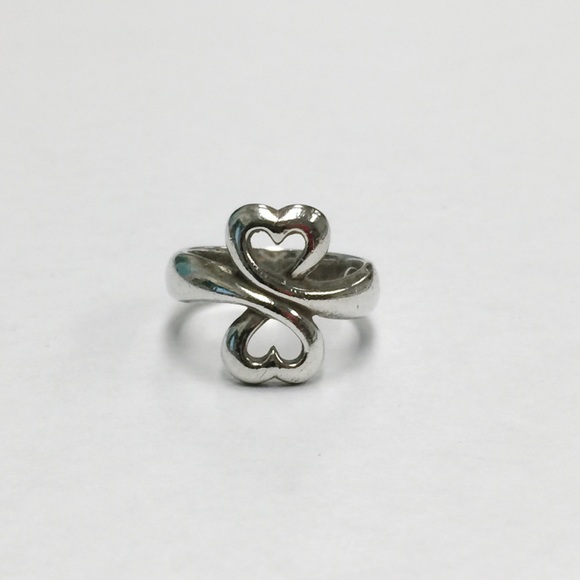 James Avery Jewelry - James Avery RETIRED Double Heart Ring size 7